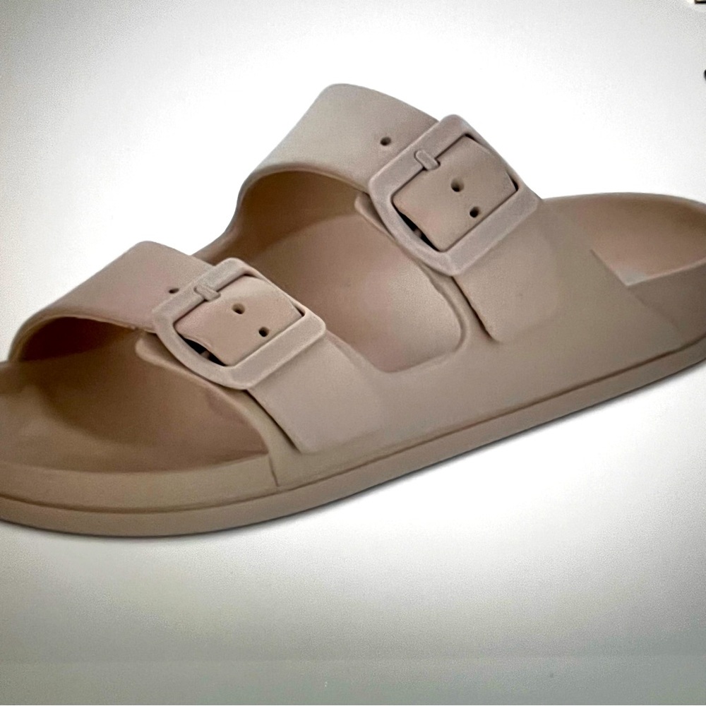 NWT!!! MIA Jasmine Sand Slide Sandals  with Buckles- 6